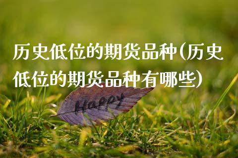 历史低位的期货品种(历史低位的期货品种有哪些)_期货直播室_第1张_期货直播室 历史低位的期货品种(历史低位的期货品种有哪些)_https://www.zghnxxa.com_期货直播室_第1张