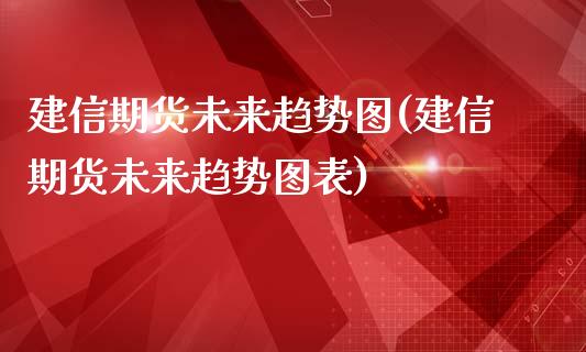 建信期货未来趋势图(建信期货未来趋势图表)_https://www.zghnxxa.com_黄金期货_第1张