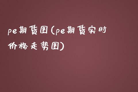 pe期货图(pe期货实时价格走势图)_https://www.zghnxxa.com_内盘期货_第1张