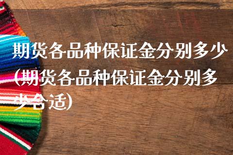 期货各品种保证金分别多少(期货各品种保证金分别多少合适)_https://www.zghnxxa.com_黄金期货_第1张