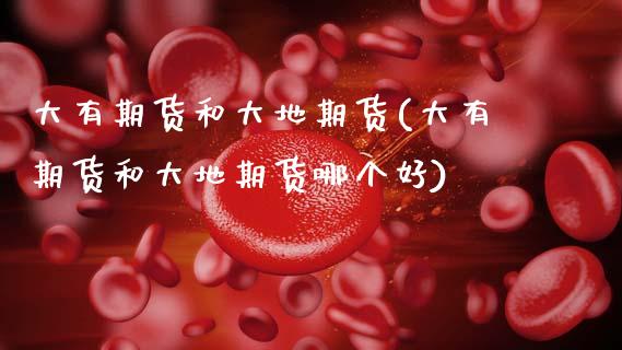 大有期货和大地期货(大有期货和大地期货哪个好)_https://www.zghnxxa.com_期货直播室_第1张