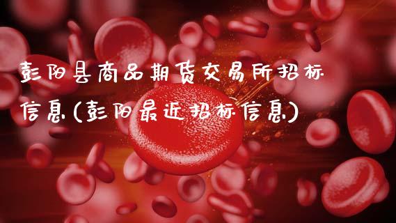 彭阳县商品期货交易所招标信息(彭阳最近招标信息)_https://www.zghnxxa.com_国际期货_第1张