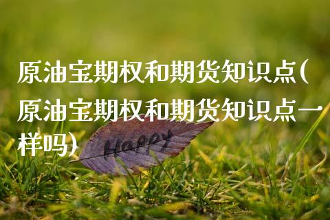 原油宝期权和期货知识点(原油宝期权和期货知识点一样吗)_内盘期货_第1张_期货直播室 原油宝期权和期货知识点(原油宝期权和期货知识点一样吗)_https://www.zghnxxa.com_内盘期货_第1张