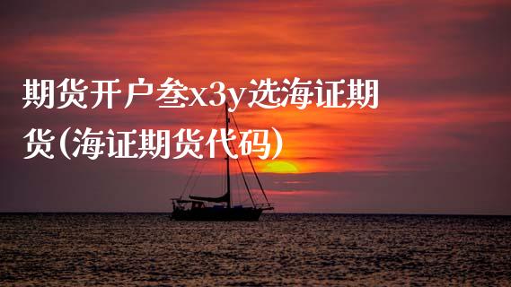 期货开户叁x3y选海证期货(海证期货代码)_https://www.zghnxxa.com_国际期货_第1张