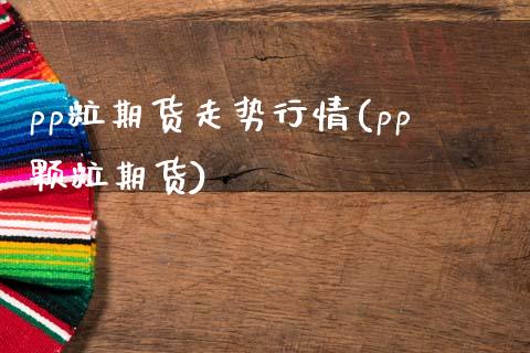 pp粒期货走势行情(pp颗粒期货)_https://www.zghnxxa.com_国际期货_第1张