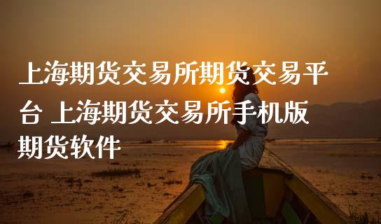 上海期货交易所期货交易平台 上海期货交易所手机版期货软件_https://www.zghnxxa.com_国际期货_第1张