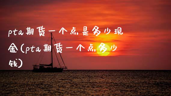 pta期货一个点是多少现金(pta期货一个点多少钱)_https://www.zghnxxa.com_国际期货_第1张