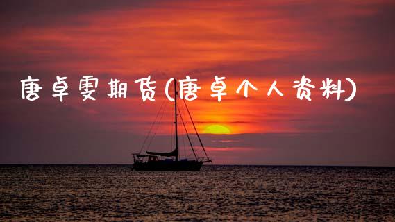 唐卓雯期货(唐卓个人资料)_https://www.zghnxxa.com_期货直播室_第1张