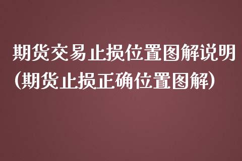 期货交易止损位置图解说明(期货止损正确位置图解)_https://www.zghnxxa.com_内盘期货_第1张
