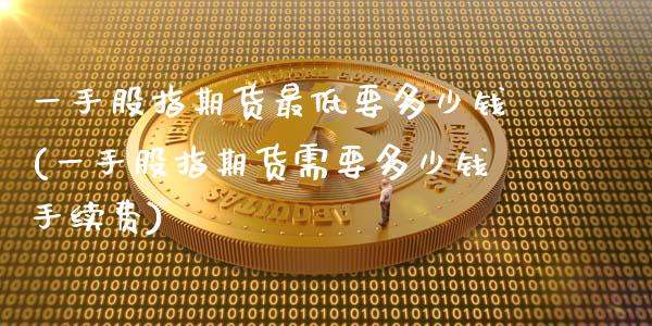 一手股指期货最低要多少钱(一手股指期货需要多少钱手续费)_https://www.zghnxxa.com_内盘期货_第1张