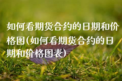 如何看期货合约的日期和价格图(如何看期货合约的日期和价格图表)_https://www.zghnxxa.com_内盘期货_第1张