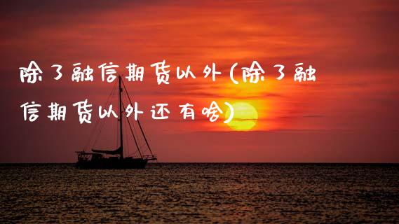 除了融信期货以外(除了融信期货以外还有啥)_https://www.zghnxxa.com_期货直播室_第1张