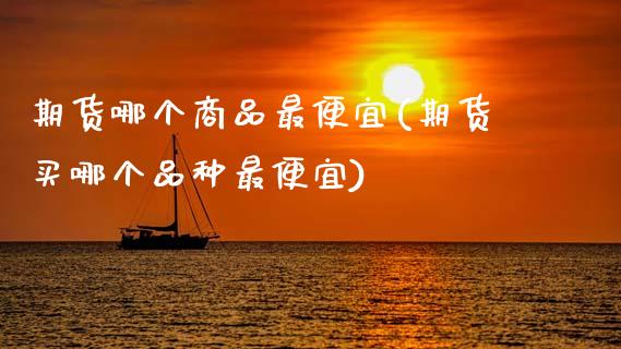 期货哪个商品最便宜(期货买哪个品种最便宜)_https://www.zghnxxa.com_内盘期货_第1张