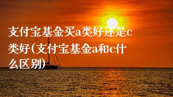 支付宝基金买a类好还是c类好(支付宝基金a和c什么区别)_国际期货_第1张_期货直播室 支付宝基金买a类好还是c类好(支付宝基金a和c什么区别)_https://www.zghnxxa.com_国际期货_第1张