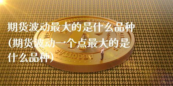 期货波动最大的是什么品种(期货波动一个点最大的是什么品种)_https://www.zghnxxa.com_期货直播室_第1张