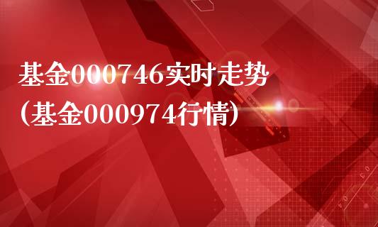 基金000746实时走势(基金000974行情)_https://www.zghnxxa.com_期货直播室_第1张
