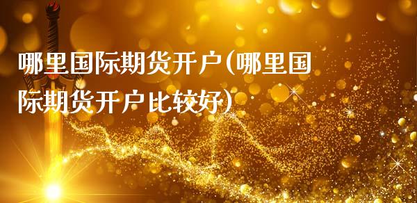 哪里国际期货开户(哪里国际期货开户比较好)_https://www.zghnxxa.com_国际期货_第1张