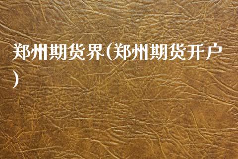 郑州期货界(郑州期货开户)_https://www.zghnxxa.com_期货直播室_第1张