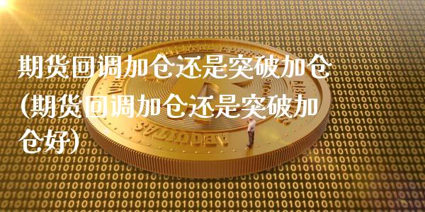 期货回调加仓还是突破加仓(期货回调加仓还是突破加仓好)_期货直播室_第1张_期货直播室 期货回调加仓还是突破加仓(期货回调加仓还是突破加仓好)_https://www.zghnxxa.com_期货直播室_第1张
