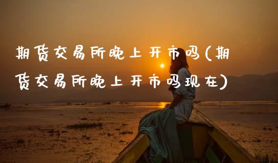 期货交易所晚上开市吗(期货交易所晚上开市吗现在)_https://www.zghnxxa.com_期货直播室_第1张