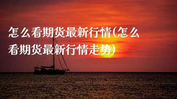 怎么看期货最新行情(怎么看期货最新行情走势)_https://www.zghnxxa.com_国际期货_第1张