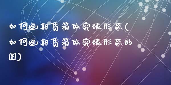 如何画期货箱体突破形态(如何画期货箱体突破形态的图)_https://www.zghnxxa.com_国际期货_第1张