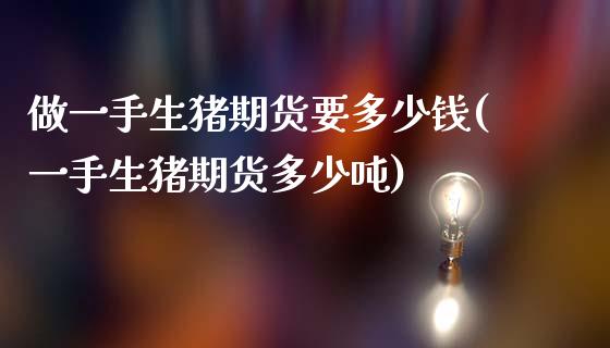 做一手生猪期货要多少钱(一手生猪期货多少吨)_国际期货_第1张_期货直播室 做一手生猪期货要多少钱(一手生猪期货多少吨)_https://www.zghnxxa.com_国际期货_第1张