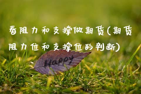 看阻力和支撑做期货(期货阻力位和支撑位的判断)_https://www.zghnxxa.com_期货直播室_第1张