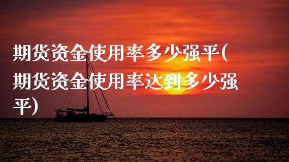 期货资金使用率多少强平(期货资金使用率达到多少强平)_https://www.zghnxxa.com_国际期货_第1张