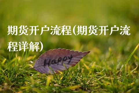 期货开户流程(期货开户流程详解)_https://www.zghnxxa.com_内盘期货_第1张