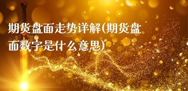期货盘面走势详解(期货盘面数字是什么意思)_https://www.zghnxxa.com_内盘期货_第1张
