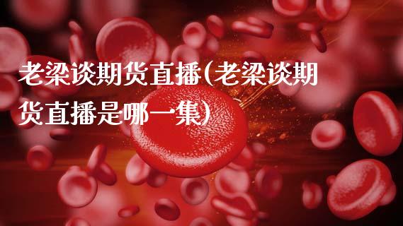 老梁谈期货直播(老梁谈期货直播是哪一集)_https://www.zghnxxa.com_期货直播室_第1张