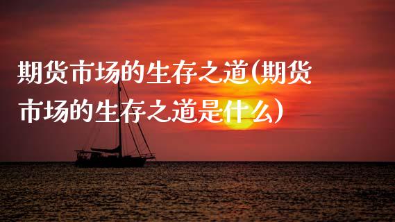 期货市场的生存之道(期货市场的生存之道是什么)_https://www.zghnxxa.com_国际期货_第1张