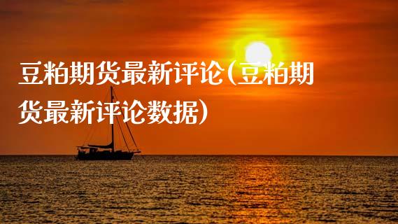 豆粕期货最新评论(豆粕期货最新评论数据)_https://www.zghnxxa.com_内盘期货_第1张