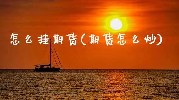 怎么挂期货(期货怎么炒)_https://www.zghnxxa.com_国际期货_第1张