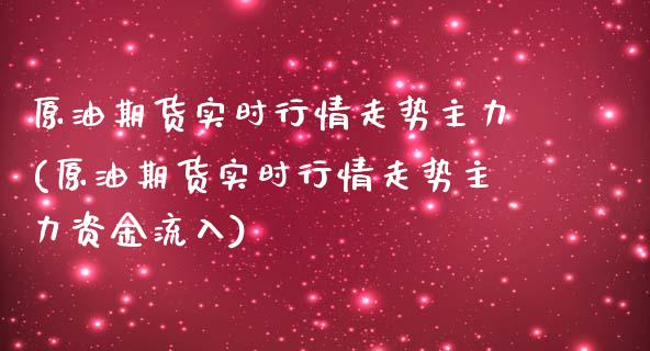 原油期货实时行情走势主力(原油期货实时行情走势主力资金流入)_国际期货_第1张_期货直播室 原油期货实时行情走势主力(原油期货实时行情走势主力资金流入)_https://www.zghnxxa.com_国际期货_第1张
