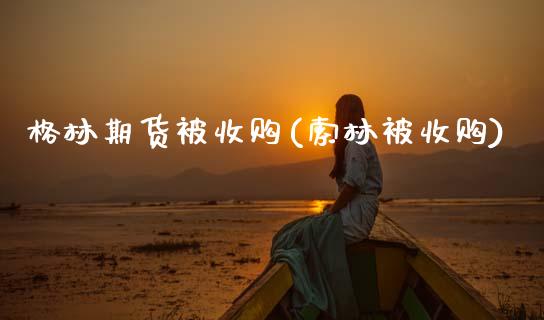 格林期货被收购(索林被收购)_https://www.zghnxxa.com_国际期货_第1张