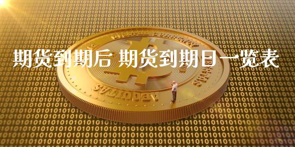 期货到期后 期货到期日一览表_https://www.zghnxxa.com_期货直播室_第1张