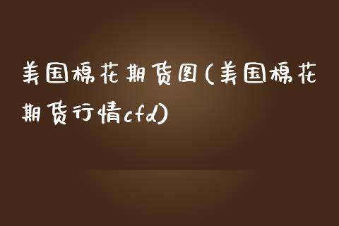 美国棉花期货图(美国棉花期货行情cfd)_https://www.zghnxxa.com_国际期货_第1张
