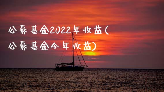 公募基金2022年收益(公募基金今年收益)_内盘期货_第1张_期货直播室 公募基金2022年收益(公募基金今年收益)_https://www.zghnxxa.com_内盘期货_第1张