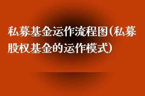 私募基金运作流程图(私募股权基金的运作模式)_期货直播室_第1张_期货直播室 私募基金运作流程图(私募股权基金的运作模式)_https://www.zghnxxa.com_期货直播室_第1张