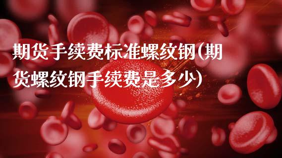 期货手续费标准螺纹钢(期货螺纹钢手续费是多少)_https://www.zghnxxa.com_黄金期货_第1张
