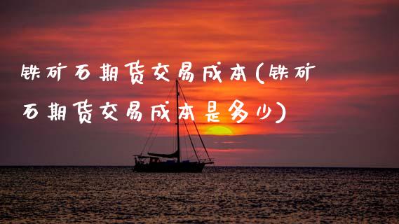 铁矿石期货交易成本(铁矿石期货交易成本是多少)_https://www.zghnxxa.com_内盘期货_第1张