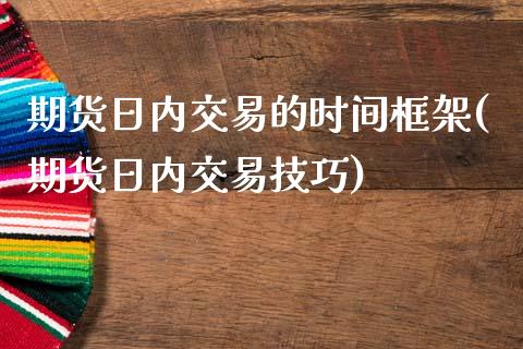期货日内交易的时间框架(期货日内交易技巧)_期货直播室_第1张_期货直播室 期货日内交易的时间框架(期货日内交易技巧)_https://www.zghnxxa.com_期货直播室_第1张
