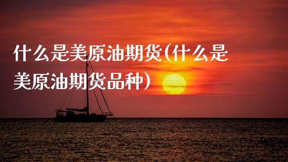 什么是美原油期货(什么是美原油期货品种)_黄金期货_第1张_期货直播室 什么是美原油期货(什么是美原油期货品种)_https://www.zghnxxa.com_黄金期货_第1张