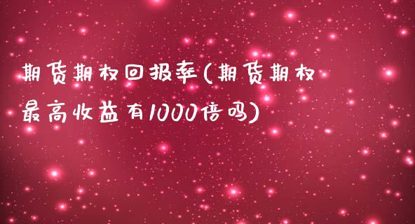 期货期权回报率(期货期权最高收益有1000倍吗)_https://www.zghnxxa.com_内盘期货_第1张