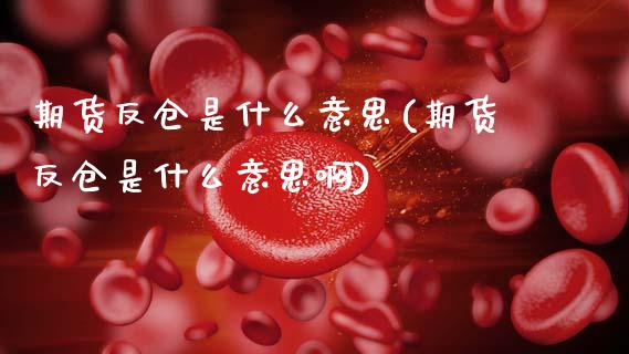 期货反仓是什么意思(期货反仓是什么意思啊)_内盘期货_第1张_期货直播室 期货反仓是什么意思(期货反仓是什么意思啊)_https://www.zghnxxa.com_内盘期货_第1张