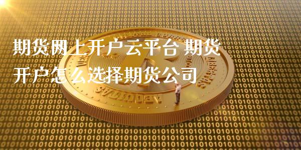 期货网上开户云平台 期货开户怎么选择期货公司_https://www.zghnxxa.com_内盘期货_第1张