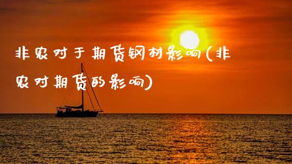 非农对于期货钢材影响(非农对期货的影响)_https://www.zghnxxa.com_黄金期货_第1张