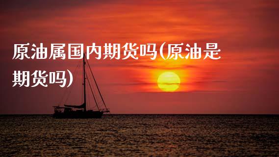原油属国内期货吗(原油是期货吗)_https://www.zghnxxa.com_内盘期货_第1张